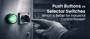 Push Buttons vs. Selector Switches: Which Is Better for Industrial Control Panels?