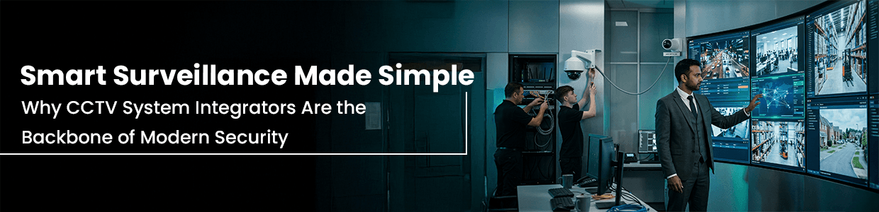 Smart Surveillance Made Simple: Why CCTV System Integrators Are the Backbone of Modern Security