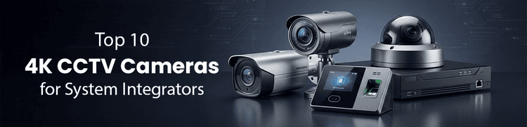 Top 10 4K CCTV Cameras for System Integrators