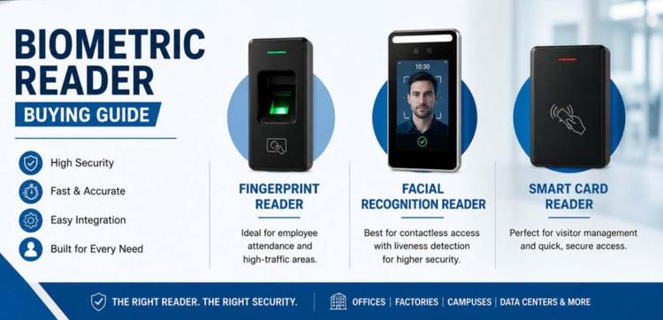 Biometric Reader Buying Guide: Fingerprint vs. Facial Recognition vs. Smart Card for Access Control