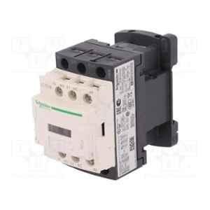 Schneider Electric TeSys Deca 18A 9kW 1NO+1NC Three Pole Power Contactor, LC1D18N7, Coil Voltage: 415 VAC