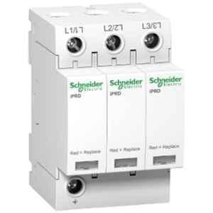 Schneider Electric Acti9 iPRD65R 65kA Three Pole Modular Surge Arrester with Remote Transfert, A9L65301