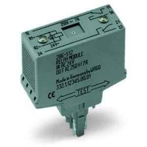 Wago 24VDC 7A Grey Relay Module with 2 Changeover Contacts, 286-312