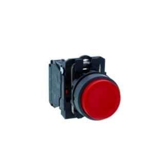 Schneider Electric Harmony XB5N 22.5mm 1NC Plastic Red Spring Return Push Button, XB5AL42N