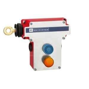 Telemecanique 2NC+2NO 24-130VAC/DC Emergency Stop Rope Pull Switch with Pilot Light, XY2CE2A296