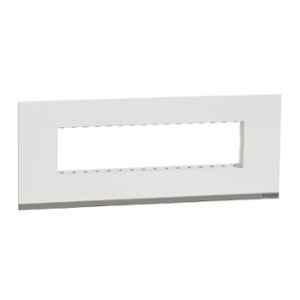 Schneider Electric Unica Pure Plastic Surround Grid Plate, UNSCP8ML_WE