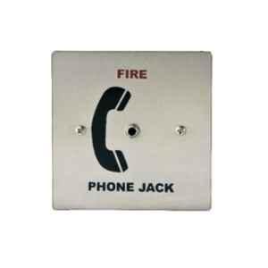 Ravel Stainless Steel Telephone Jack, EK -750J