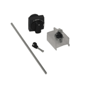 Schneider Electric TeSys Black Extended Rotary Handle with Trip Indication for GV3L-GV3P, GV3APN01