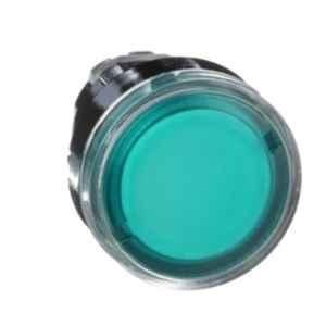 Schneider Electric Harmony XB4 22mm Round Green Head with Integral LED for Illuminated Push Button, ZB4BW33