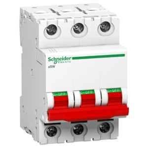 Schneider Electric Acti9 xSW 63A Three Pole Isolator, A9S3P063