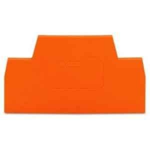 Wago 2.5x73mm Orange End & Intermediate Plate, 281-341