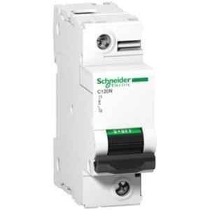 Schneider Electric Acti9 C120N 100A C-Curve Single Pole MCB, A9N18358, Breaking Capacity: 10 kA