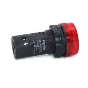 Schneider Electric Harmony 220VAC Red Illuminated Buzzer with Light, XB2BSM4LC