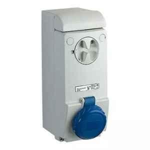 Schneider Electric Pratika 83097 32A 3P+N+E Wall Mounted Sockets with Interlock Switch Unika