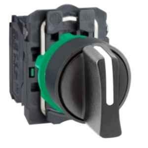 Schneider Electric Harmony 10A 2NO Plastic Black Stay Put 3 Positions Selector Switch, XB5AD33