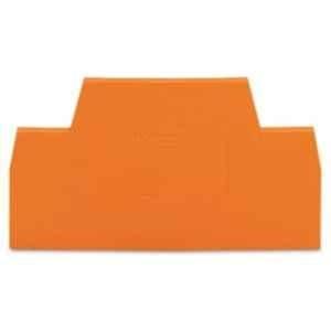 Wago 2.5 mm Orange End & Intermediate Plate, 280-341