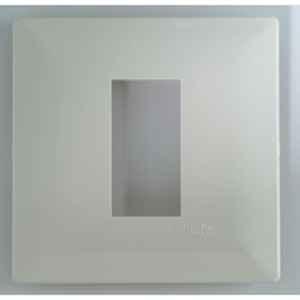 Schneider Electric Livia 1 Module White Grid & Cover Frame, P0701