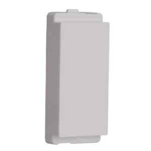 Schneider Electric Livia 1 Module Surface Mount White Blank Plate, P0001