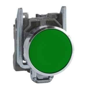 Schneider Electric Harmony XB4 600V 1NO Green Spring Return Push Button, XB4BA31