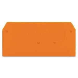 Wago 2.5 mm Orange End & Intermediate Plate, 281-329