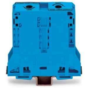 Wago 232A 2 Conductor Blue Through Terminal Block, 285-194