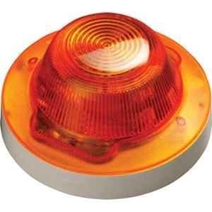 Apollo 17-28V DC 115x38mm Polycarbonate Amber Loop Powered Visual Indicator, 55000-879