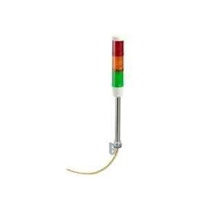 Schneider Electric 45mm 24V AC/DC Indicator Bank without Buzzer + 3 Illuminated Unit, XVMB1RAG