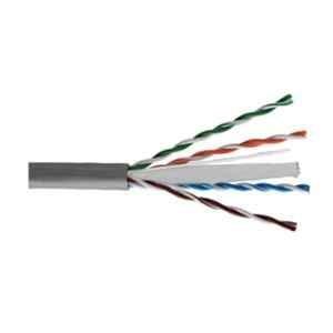 Eonsecure 24AWG HDPE Indoor Copper CAT6 UTB LAN Cable, ESTO24ACAT6L305, Length: 305 m