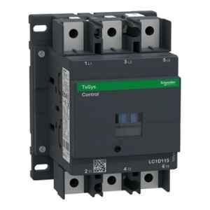 Schneider Electric TeSys Deca 3 Poles 24VDC 115A Standard Coil D-Contactor, LC1D1156BD