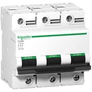 Schneider Electric Acti9 C120H 125A C-Curve Three Pole MCB, A9N18470, Breaking Capacity: 15 kA