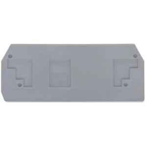 Wago 2.5 mm Grey End & Intermediate Plate, 283-325