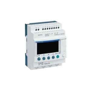 Schneider Electric 12 I/O TRN Type Zelio Logic 2 Smart Relay With Clock And Display, SR2B121BD