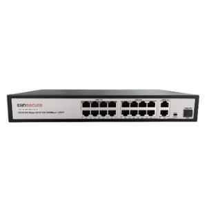 Eonsecure 16 Port POE Switch with 2 Gigabit Uplink & 1 SFP Port, ESCN16POE2UG1F