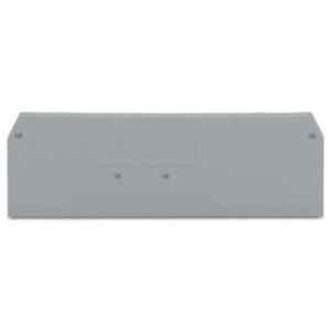 Wago 2.5 mm Grey End & Intermediate Plate, 280-314