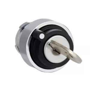Schneider Electric Zamak 2-Position Key Switch Head, ZB2BG2C