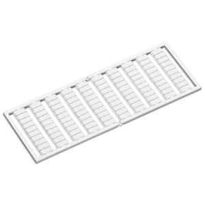 Wago 5mm White 41-50 Stretchable Horizontal Marking Snap-On Type WSB Marking Card, 209-506