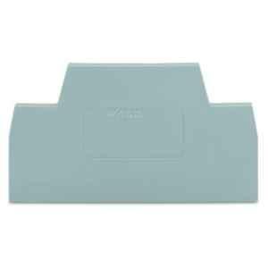 Wago 2.5x73mm Gray End & Intermediate Plate, 281-340