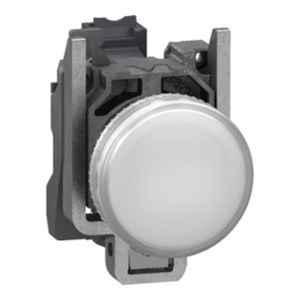 Schneider Electric Harmony XB4 22.5mm White Flush Push Button, XB4BVB1