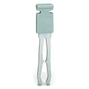Wago 24A Gray Vertical Insulated Jumper, 281-421