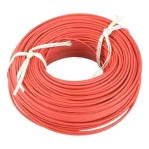 KEI 0.75 Sqmm Copper Single Core Red PVC Unshielded Flexible Wire Cable, Length: 100 m