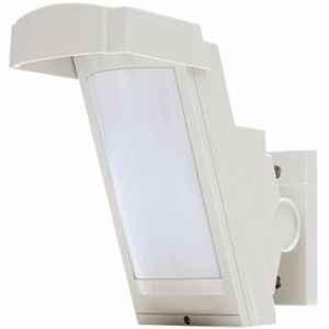 Optex 9.5-18V DC High Mount Outdoor Detector with Dual Lens Microwave Sensor, HX-40DAM