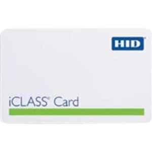 Hid PVC iClass Proximity Thin Smart Card, 2002PGGMN