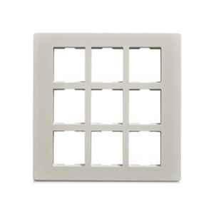 Schneider Electric Zencelo 18 Module White Grid & Cover Frame, IN84018C