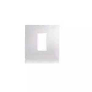 Schneider Electric Opale 1 Module White Grid & Cover Plate, X0701
