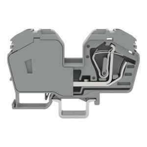 Wago 35 Sqmm DIN-15 rail Center Marking Grey Cage Clamp 2-Conductor Through Terminal Block, 285-635