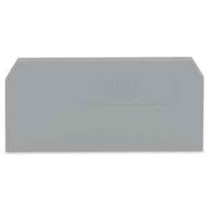 Wago 2.5 mm Grey End & Intermediate Plate, 281-328