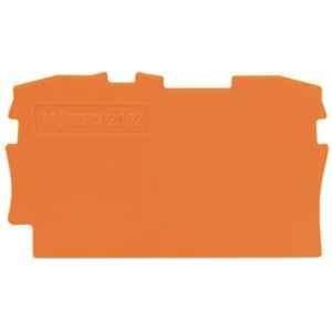Wago 0.8x28.9mm Orange End & Intermediate Plate, 2002-1292
