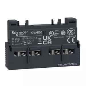 Schneider Electric Auxiliary Contact Block, GVAE20