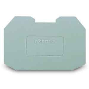 Wago 1x58mm Gray Step-Down Cover Plate, 283-333