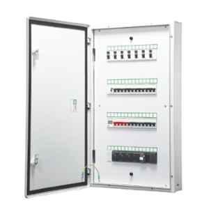 Schneider Electric Acti9 Flexi 3 Tier Metal Double Door Distribution Board with 36 Module, A9HFD336